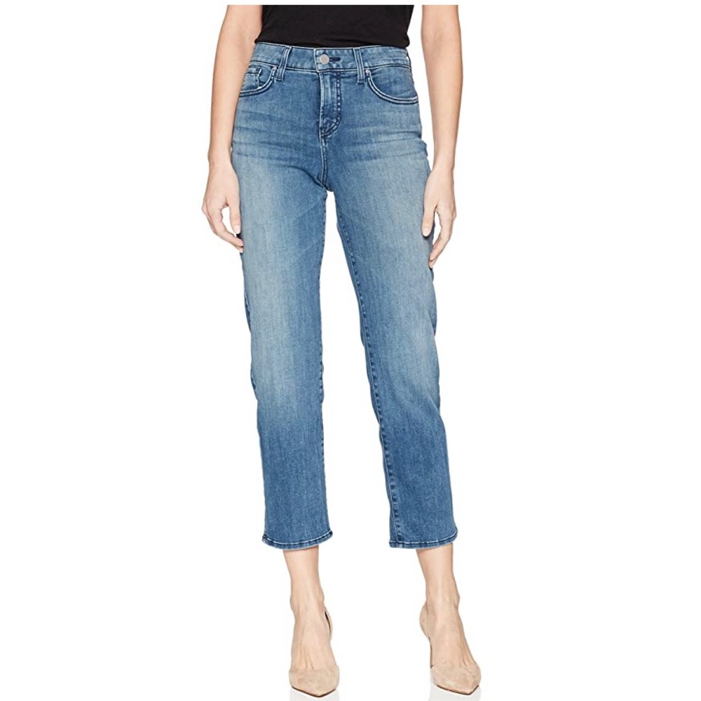 NYDJ Women’s Jenna Straight Ankle Clean Hem Jean 6